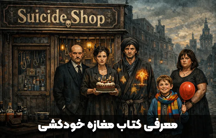 معرفی کتاب مغازه خودکشی