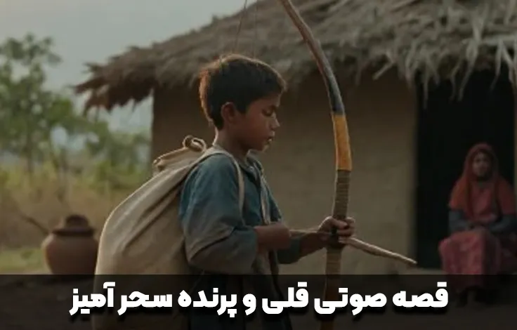 قصه صوتی قلی و پرنده سحرآمیز