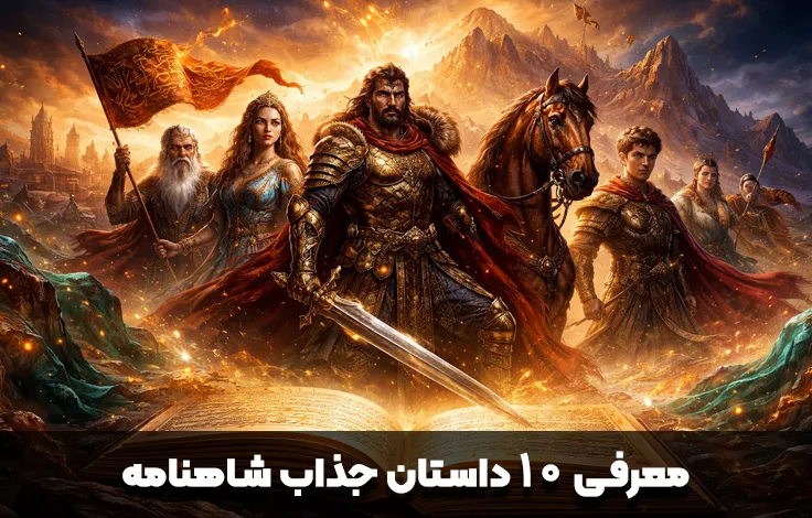 داستان های جذاب شاهنامه