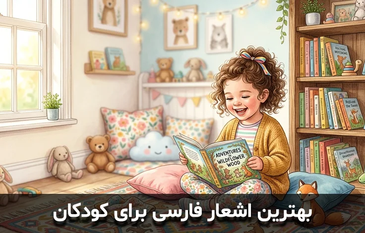 بهترین اشعار فارسی برای کودکان در کتاب شعر کودک
